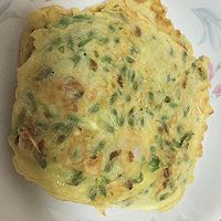槐花蛤蜊鸡蛋饼的做法图解4