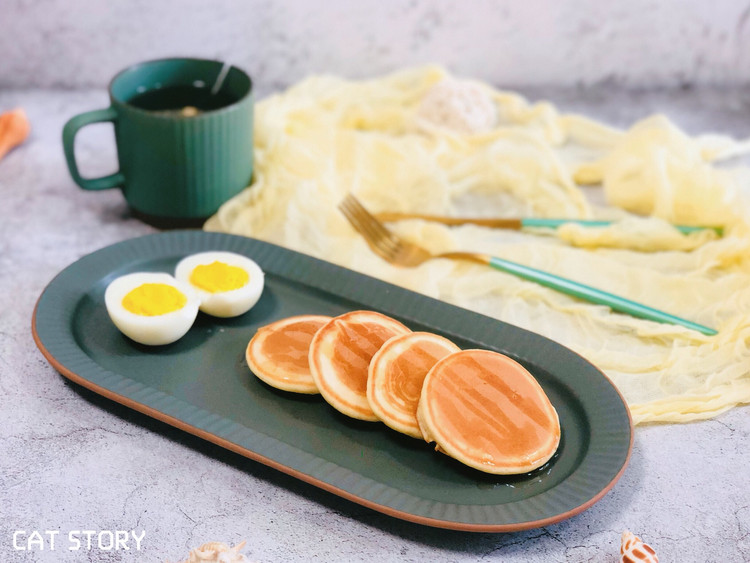 黄金软糯早餐—原味松饼的做法