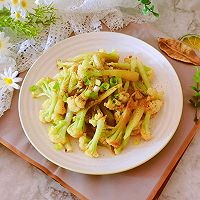 #少盐饮食 轻松生活#椒盐花椰菜的做法图解12
