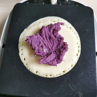 小时候的味道—紫薯车轮饼的做法图解16