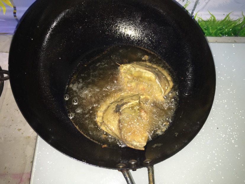 香辣面包蟹的做法图解6
