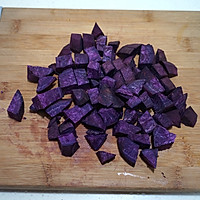 紫薯糯米糊#苏泊尔醇浆机#的做法图解1