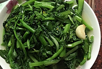快手炒油菜的做法