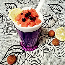 蔓越莓酸奶沙冰#莓味佳肴#