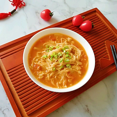 茄汁金针菇