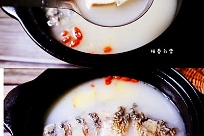 豆腐鲫鱼汤㊙️（汤奶白有技巧）鲜美营养清炖鱼汤