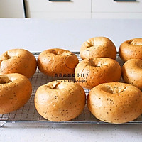 #奇妙烘焙屋#全麦奇亚籽贝果面包的做法图解23