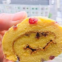#莓语健康日记#蔓越莓蛋糕卷的做法图解15