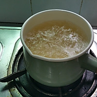 皂角米木瓜银耳糖水的做法图解3