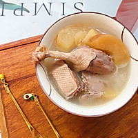 苹果山楂鸭肉汤-消食导滞的做法图解6