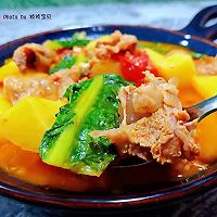 #刘畊宏女孩减脂饮食#西红柿土豆青菜炖牛肉的做法图解15