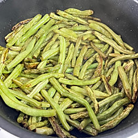 #灿烂的花园 寻味外婆乡#干锅豆角的做法图解4