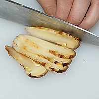 松茸炒鲜虾 的做法图解2