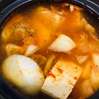 韩式辣豆腐汤的做法图解3