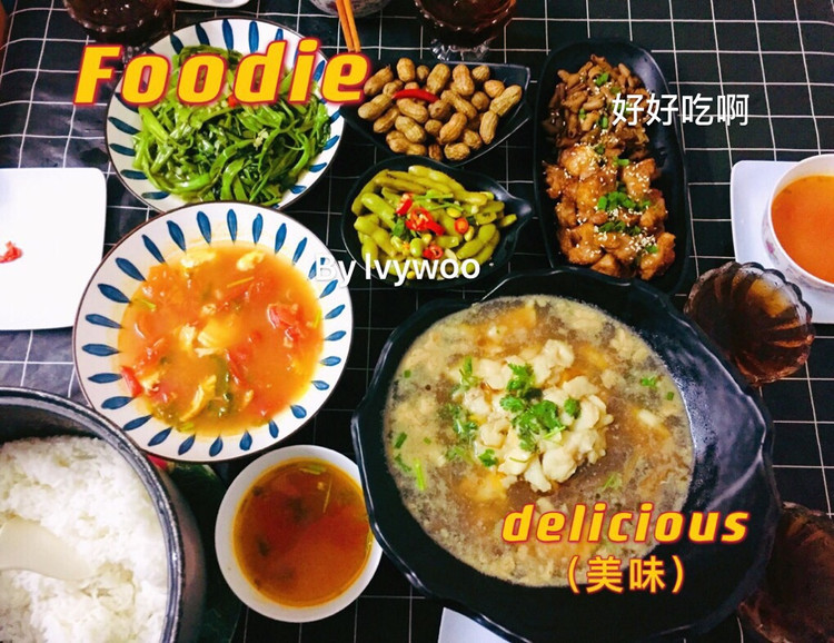 30元的5菜1汤家常便饭晚餐的做法