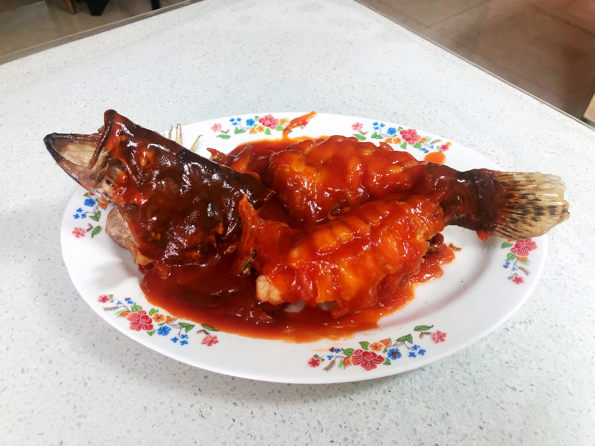 Mandarin fish with squirrel