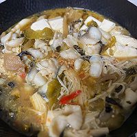 快手大菜-酸菜豆腐鱼的做法图解5