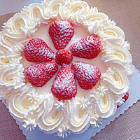 草莓生日蛋糕（8寸）的做法图解29