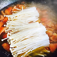#肉食者联盟#番茄菌菇蛤蜊汤的做法图解10