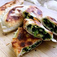 一本正经的韭菜盒子的做法图解12