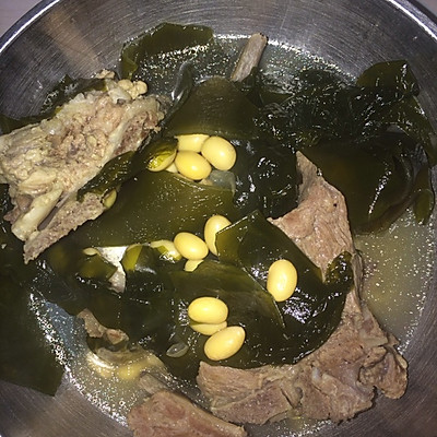 海带黄豆炖排骨