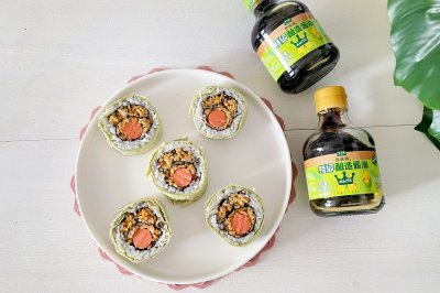 小熊卷饼饭团