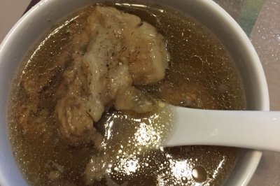 榴莲瓤煲猪骨汤