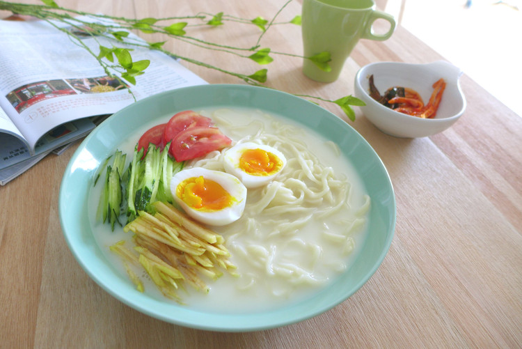 韩式豆浆凉面——拯救夏天的美食的做法