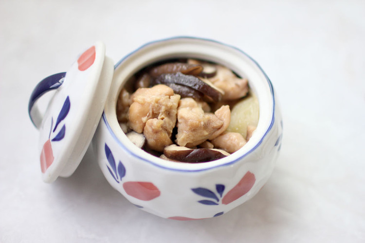 快手菜——香菇蒸鸡腿的做法