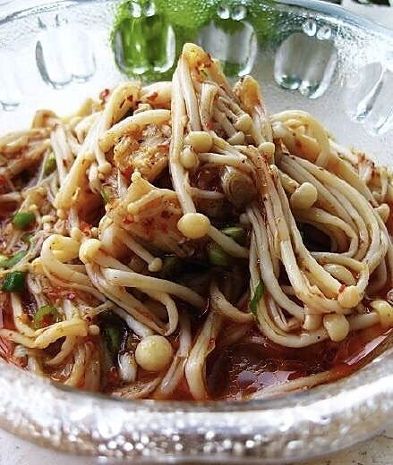 凉拌金针菇的做法