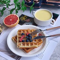 营养好吃华夫饼的做法图解8