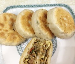 鲜笋粉丝饼的做法