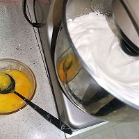 翻转菠萝分蛋海绵蛋糕的做法图解9
