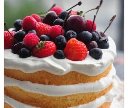 香甜绵软裸蛋糕的做法