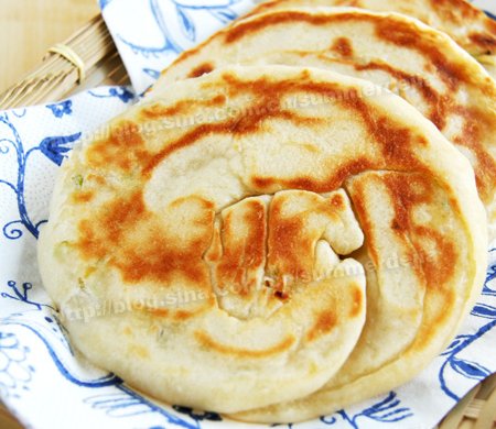 葱油发面饼
