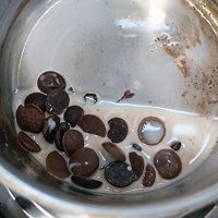 巧克力花生酥皮泡芙#四季宝蓝小罐#的做法图解14