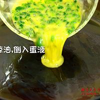 芹菜叶炒鸡蛋   宝宝餐单的做法图解4