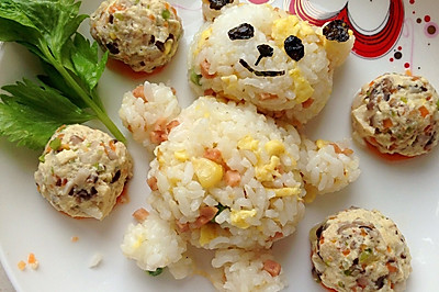 宝宝辅食~豆腐蔬菜丸子