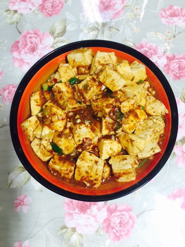 简单又健康的麻婆豆腐的做法