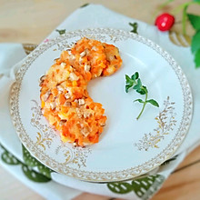 12M+南瓜奶酪软饼：宝宝辅食营养食谱菜谱