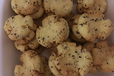 黑芝麻玛格丽特饼干