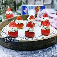 草莓圣诞老人#安佳烘焙学院#