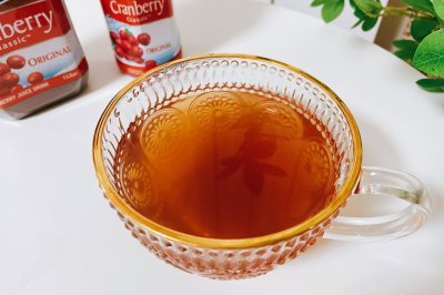 蔓越莓乌龙茶饮品