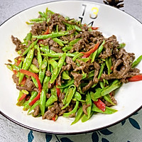#橄榄中国味 感恩添美味#牛肉炒豆角的做法图解14