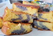 南瓜紫薯双色小蛋糕（家庭简易版）的做法