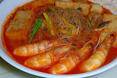 沙茶海鲜米粉