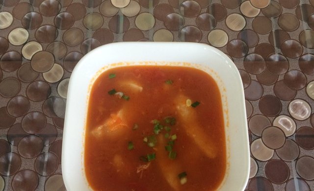 番茄鳕鱼汤