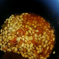 茄汁黄豆米的做法图解7