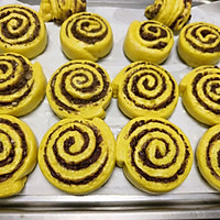 红豆南瓜卷的做法图解11