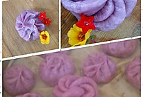 紫薯蜜豆包的做法